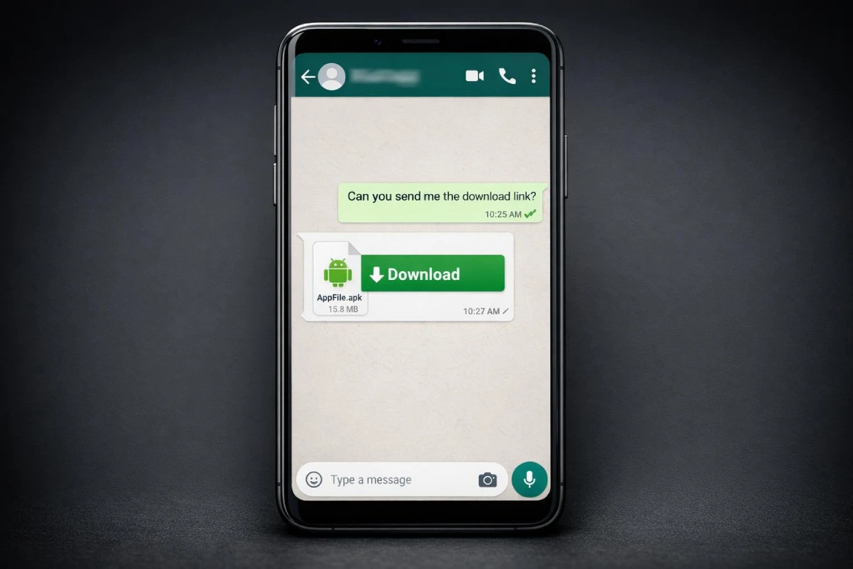 how to download the ReddyBook App through WhatsApp with APK link